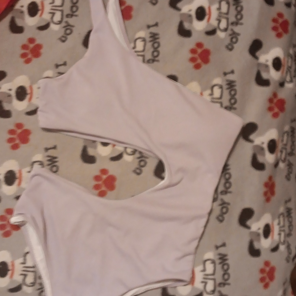 SHEIN one peice bathing suit.  Cutout. Size Med
